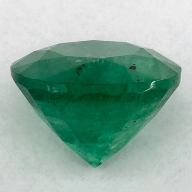 0.72 Carat Round Natural Green Emerald