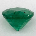 0.72 Carat Round Natural Green Emerald