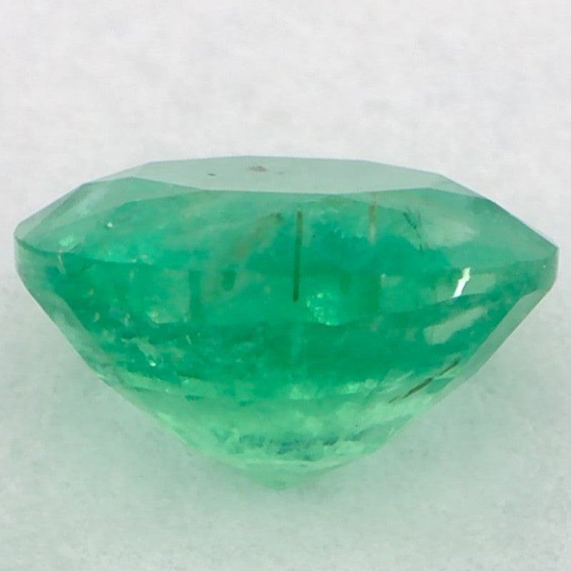 1.01 Carat Round Natural Green Emerald