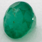 1.35 Carat Round Natural Green Emerald