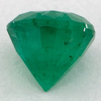 1.35 Carat Round Natural Green Emerald
