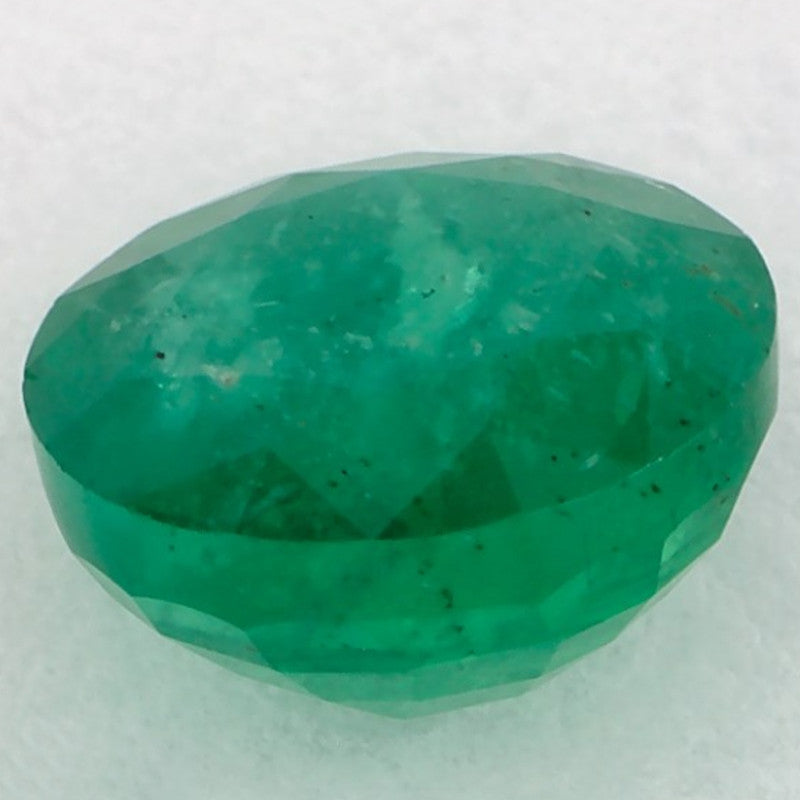 1.52 Carat Round Natural Green Emerald