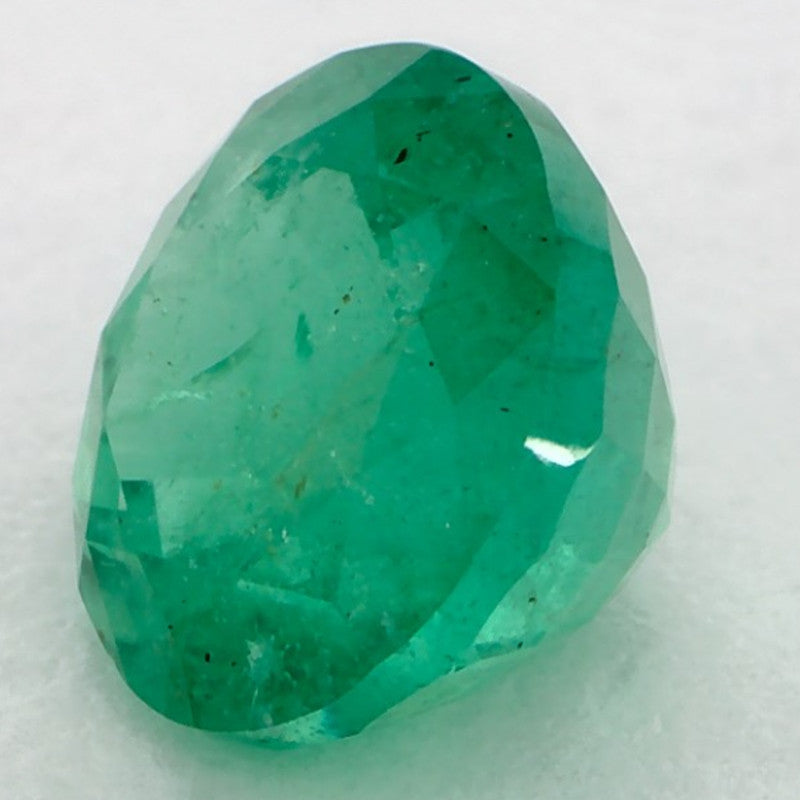 1.62 Carat Round Natural Green Emerald