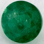 1.65 Carat Round Natural Green Emerald