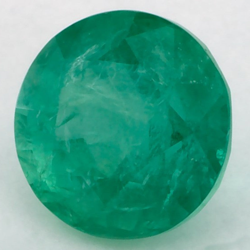 1.75 Carat Round Natural Green Emerald