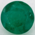 2.41 Carat Round Natural Green Emerald