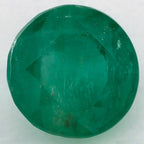2.41 Carat Round Natural Green Emerald