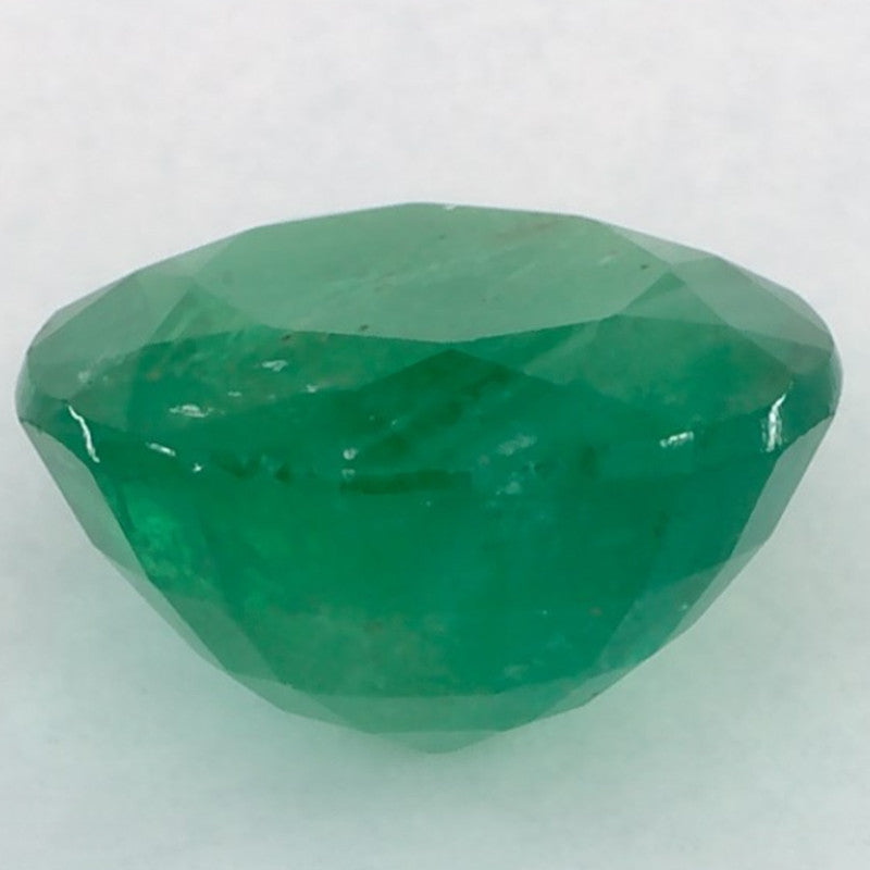 2.41 Carat Round Natural Green Emerald