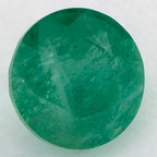 2.46 Carat Round Natural Green Emerald