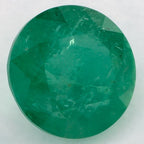 2.78 Carat Round Natural Green Emerald