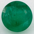 3.23 Carat Round Natural Green Emerald