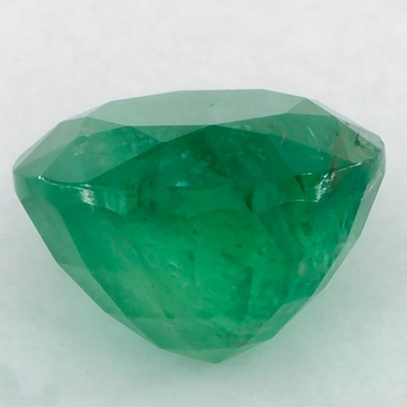 3.23 Carat Round Natural Green Emerald