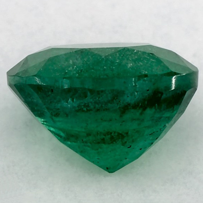 1.49 Carat Round Natural Green Emerald
