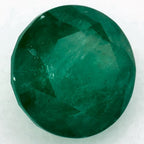 2.50 Carat Round Natural Green Emerald