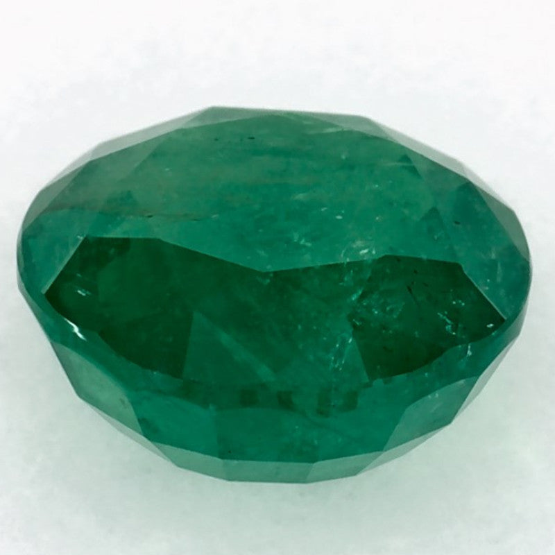 2.50 Carat Round Natural Green Emerald