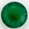 2.73 Carat Round Natural Green Emerald