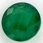 2.73 Carat Round Natural Green Emerald
