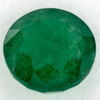 2.73 Carat Round Natural Green Emerald