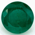 2.18 Carat Round Natural Green Emerald