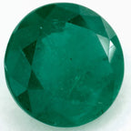 2.18 Carat Round Natural Green Emerald