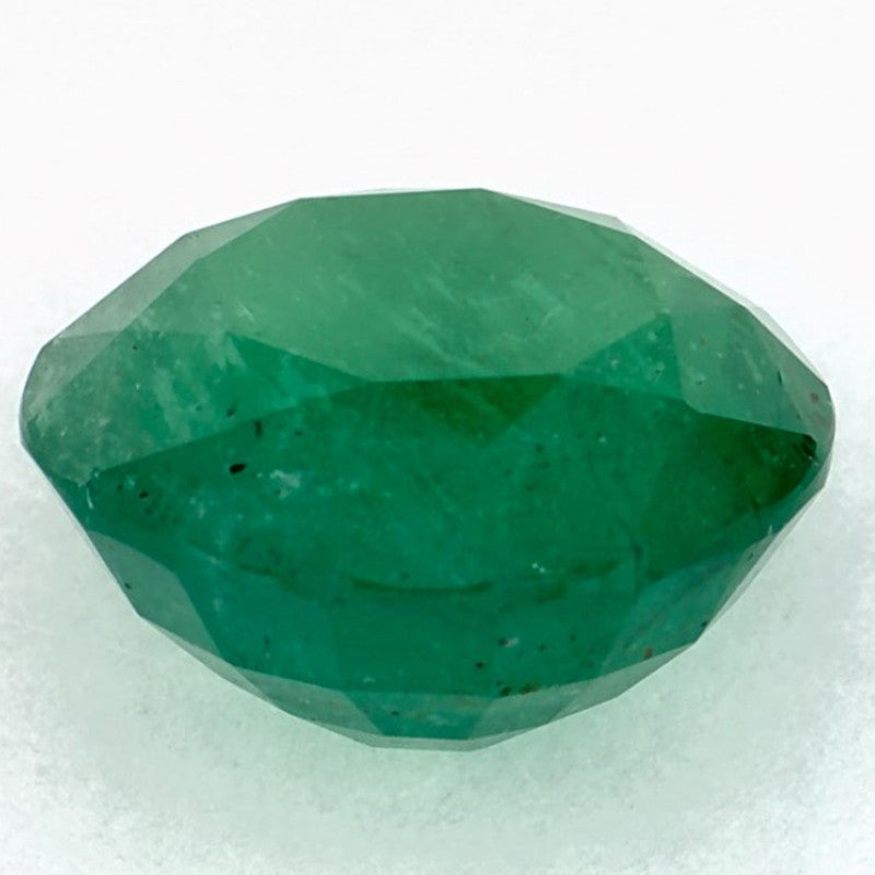 3.23 Carat Round Natural Green Emerald