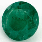 1.75 Carat Round Natural Green Emerald