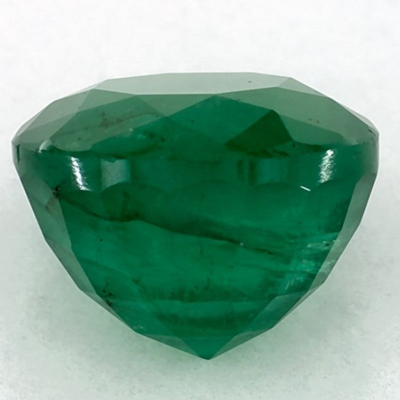 2.57 Carat Round Natural Green Emerald