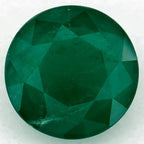 2.11 Carat Round Natural Green Emerald