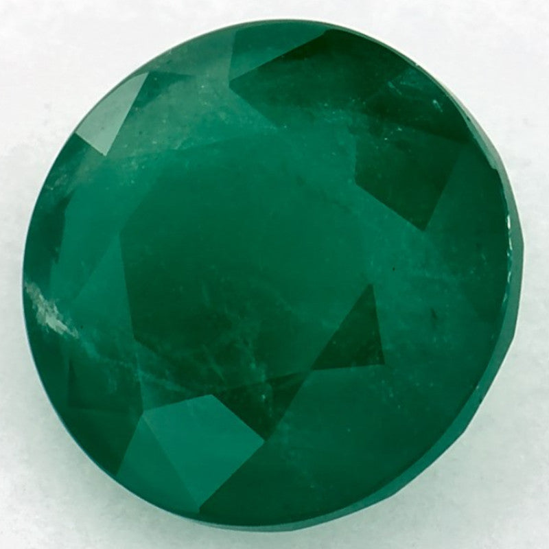 2.11 Carat Round Natural Green Emerald