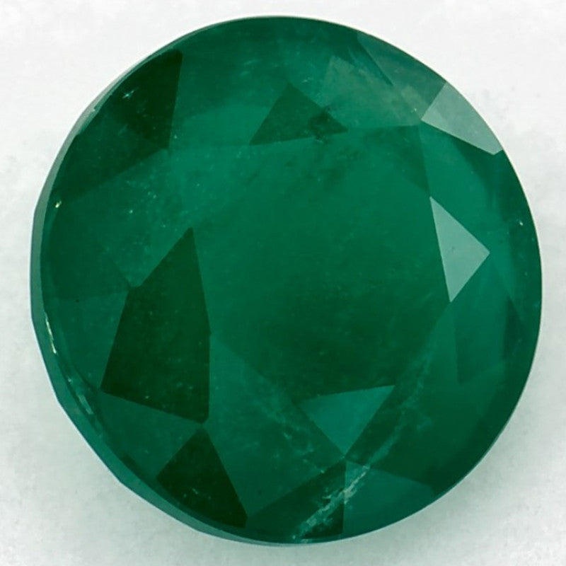 2.11 Carat Round Natural Green Emerald