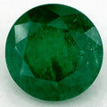 2.13 Carat Round Natural Green Emerald