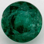 8.18 Carat Round Natural Green Emerald