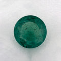 0.85 Carat Round Natural Green Emerald