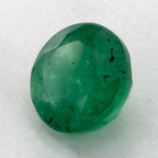 0.84 Carat Round Natural Green Emerald