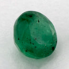 0.84 Carat Round Natural Green Emerald