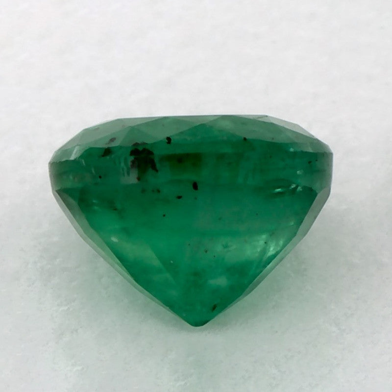 0.84 Carat Round Natural Green Emerald