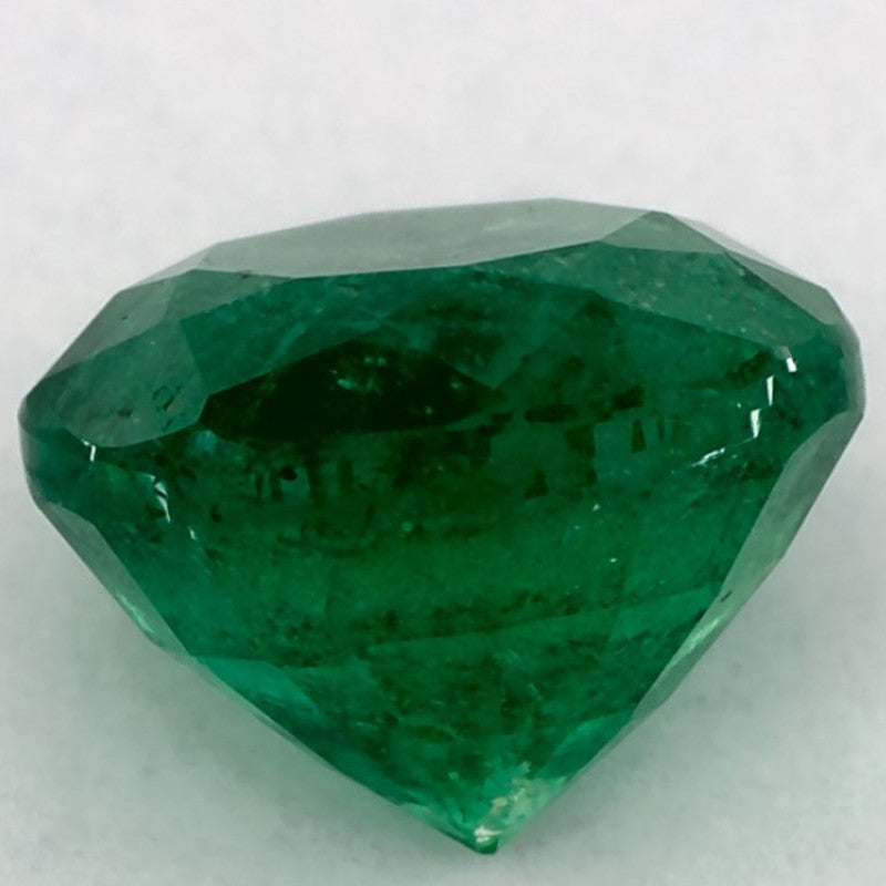 1.68 Carat Round Natural Green Emerald
