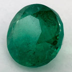 1.80 Carat Round Natural Green Emerald