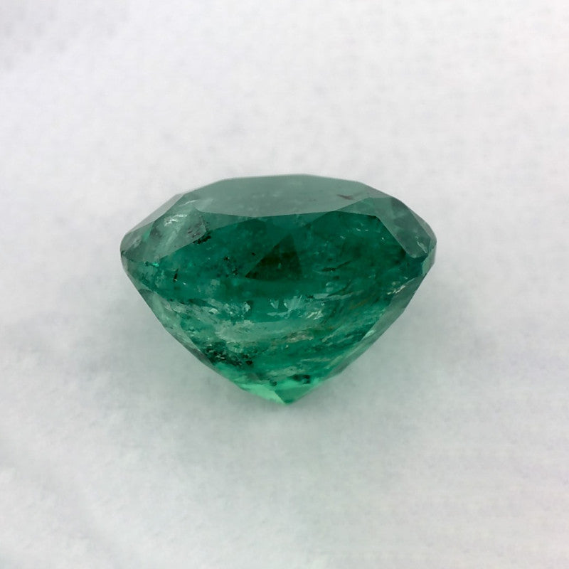 1.41 Carat Round Natural Green Emerald