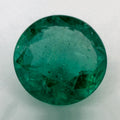 1.23 Carat Round Natural Green Emerald