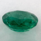 1.23 Carat Round Natural Green Emerald