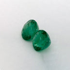 2.24 Total Carat Weight Round Natural Green Emerald