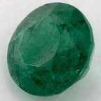 2.13 Carat Round Natural Green Emerald