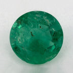 1.64 Carat Round Natural Green Emerald