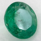 1.64 Carat Round Natural Green Emerald