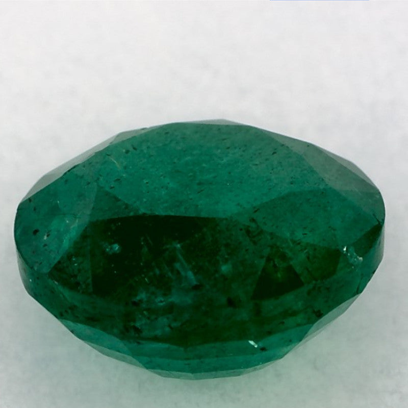 2.34 Carat Round Natural Green Emerald