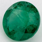 2.16 Carat Round Natural Green Emerald