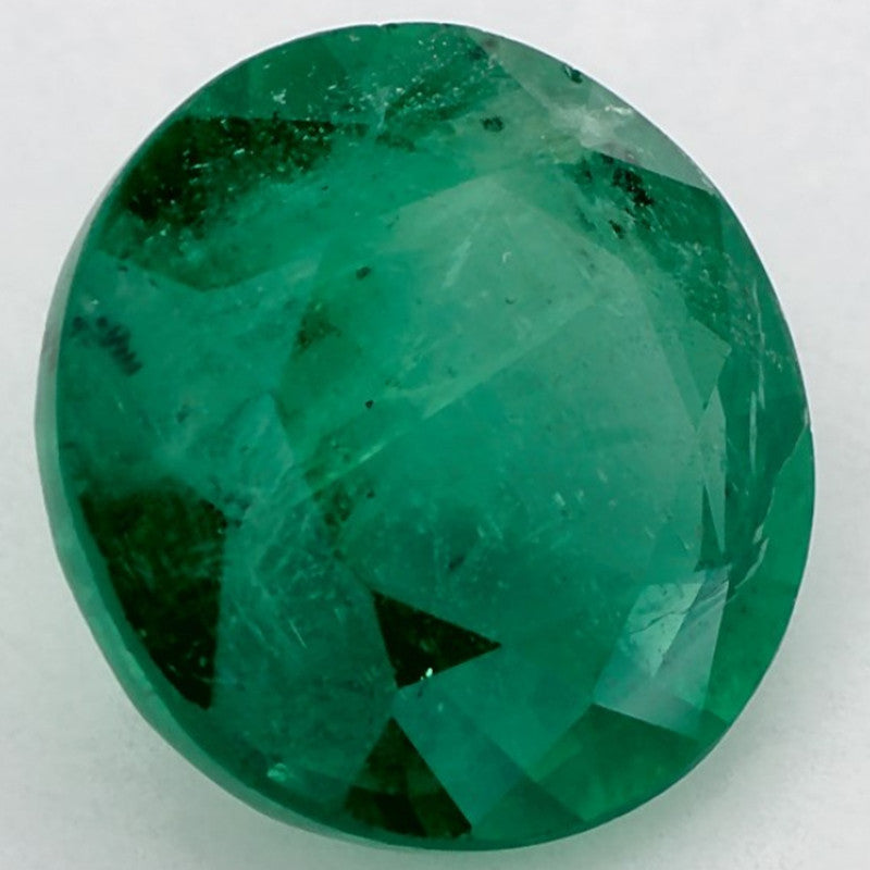 2.16 Carat Round Natural Green Emerald