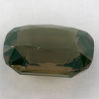 2.92 Carat Cushion Natural Green Sapphire