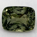 3.58 Carat Cushion Natural Green Sapphire